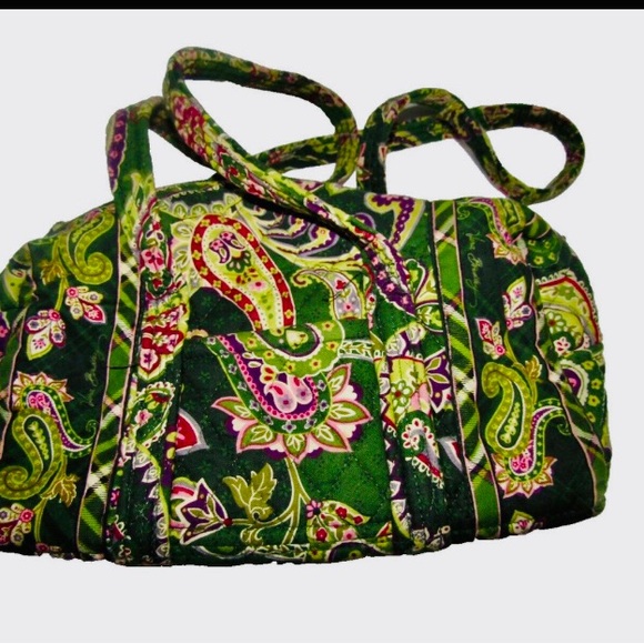 Vera Bradley Handbags - Vera Bradley Green Paisley Bag